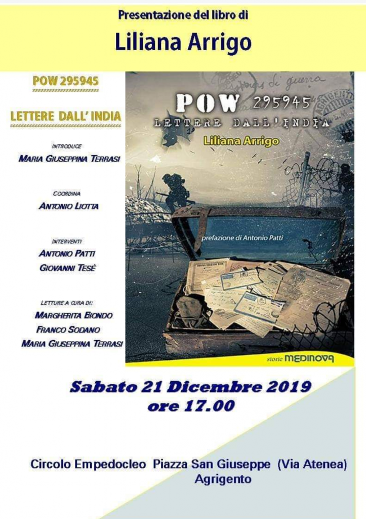 Copertina del libro di Liliana Arrigo pow 295945 lettere dall' India 